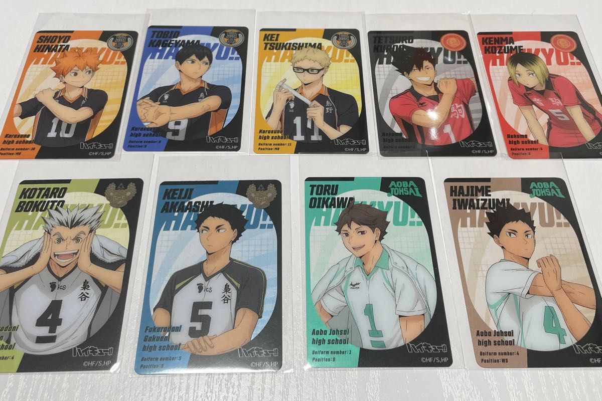 ジャンプフェスタ 2025 ハイキュー おみくじ クリアカード