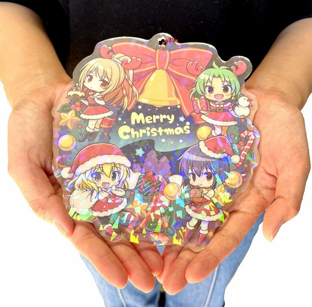 未開封品】戦国乙女 かぎっ娘 クリスマスリース アクリルキーホルダー