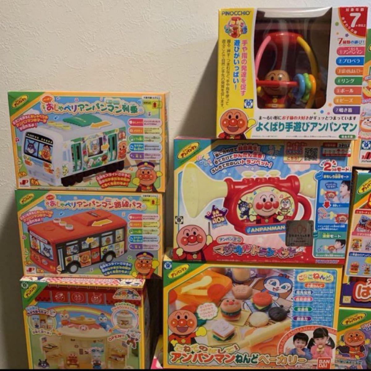 新品未開封】激安 アンパンマン おもちゃ 雑貨 まとめ売り 15点セット