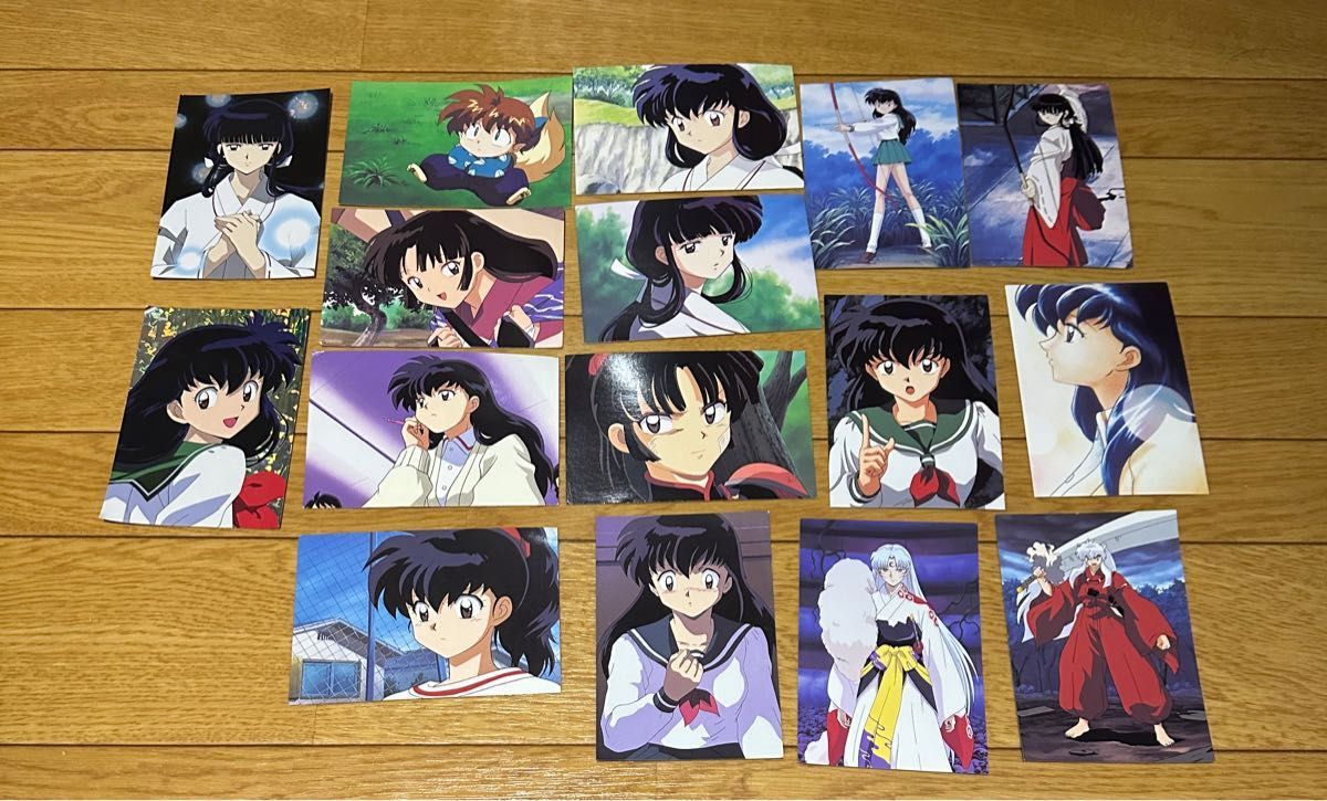 超希少】 犬夜叉 ブロマイド トレカ カード 激レア 希少 当時物 16枚