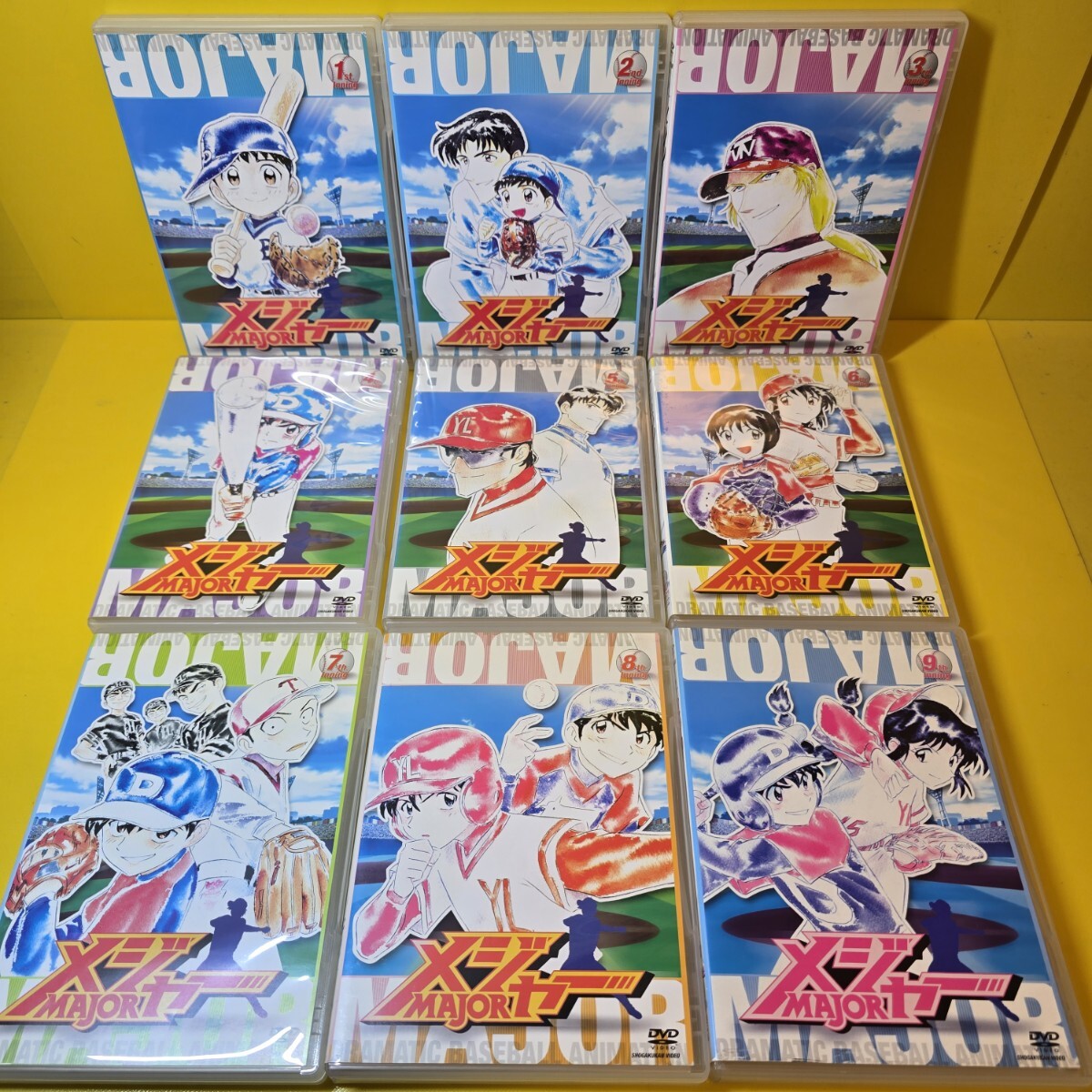 新品ケース交換済み メジャー1期～6期+セカンド+劇場版 DVD全66巻