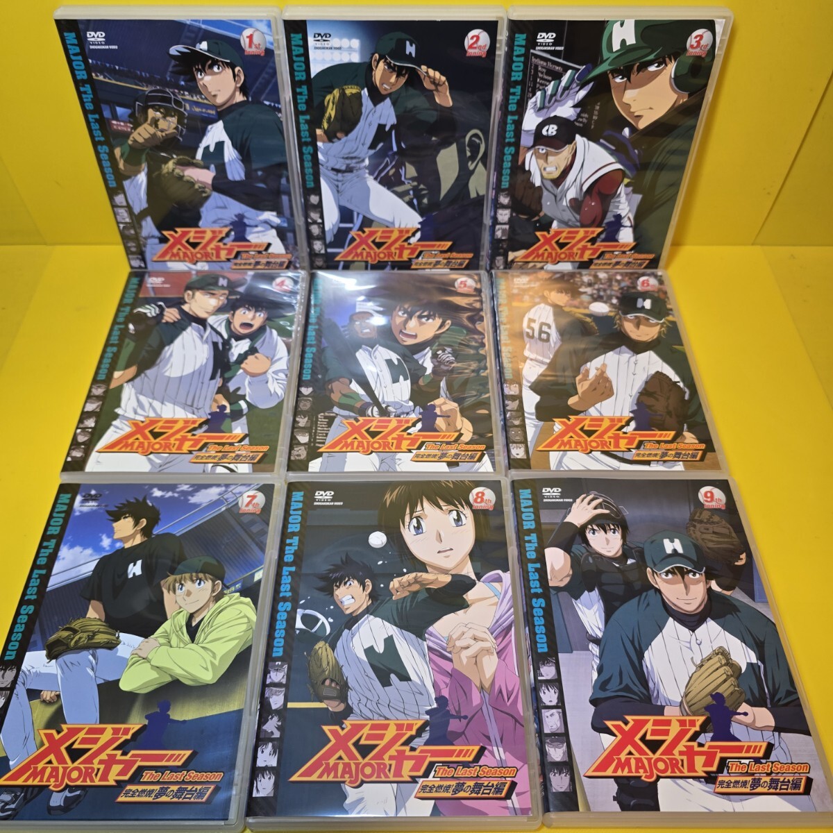 新品ケース交換済み メジャー1期～6期+セカンド+劇場版 DVD全66巻