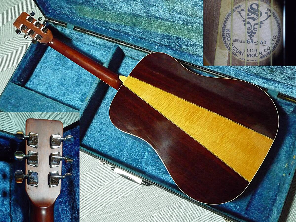 Yahoo!オークション - KISO-SUZUKI 木曽鈴木バイオリン GH-250 アコー