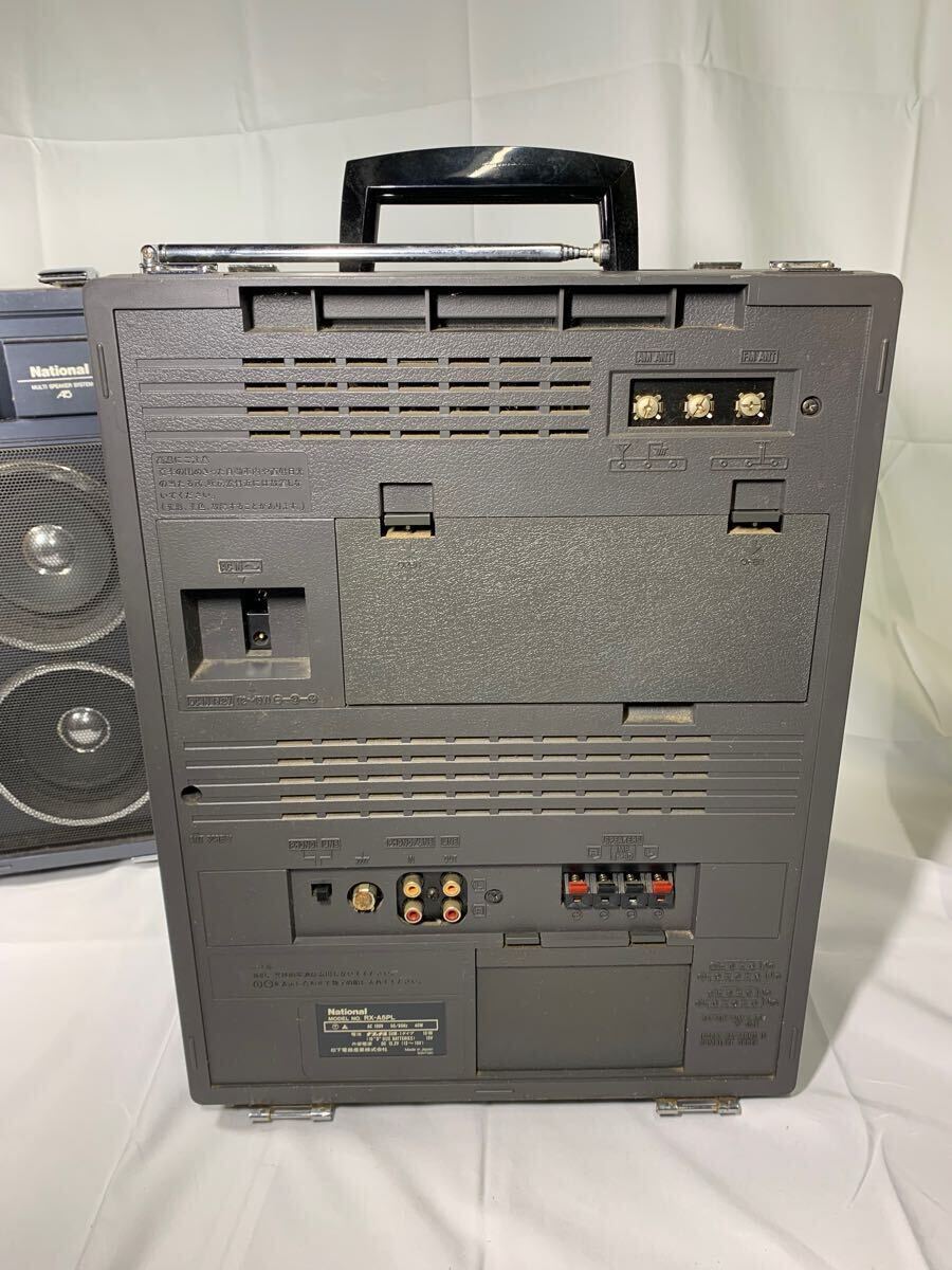 Yahoo!オークション - ナショナル RX-A5PL ダブル カセットレコーダー
