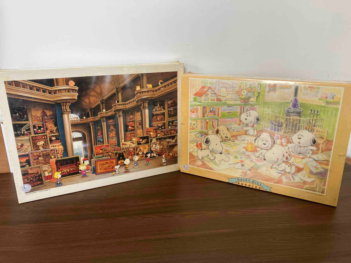Yahoo!オークション - 2点セット スヌーピー SNOOPY PEANUTS ジグソー