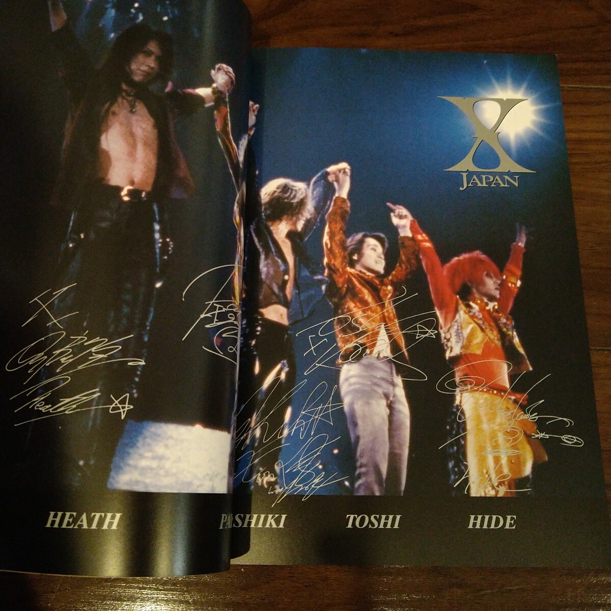 X JAPAN 写真集 The Last Live TOKYO DOME DAHLIA TOUR 1995-1996
