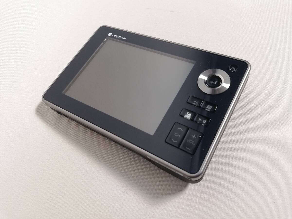 動作確認済】TOSHIBA 東芝 gigabeat MEV41 ワンセグポータブルテレビ