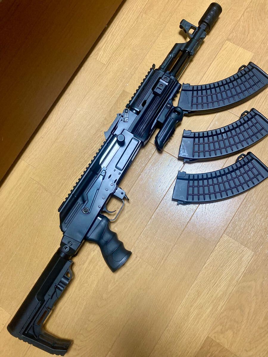 東京マルイ スタンダード電動ガン AK47 ショートカスタム マガジン3本