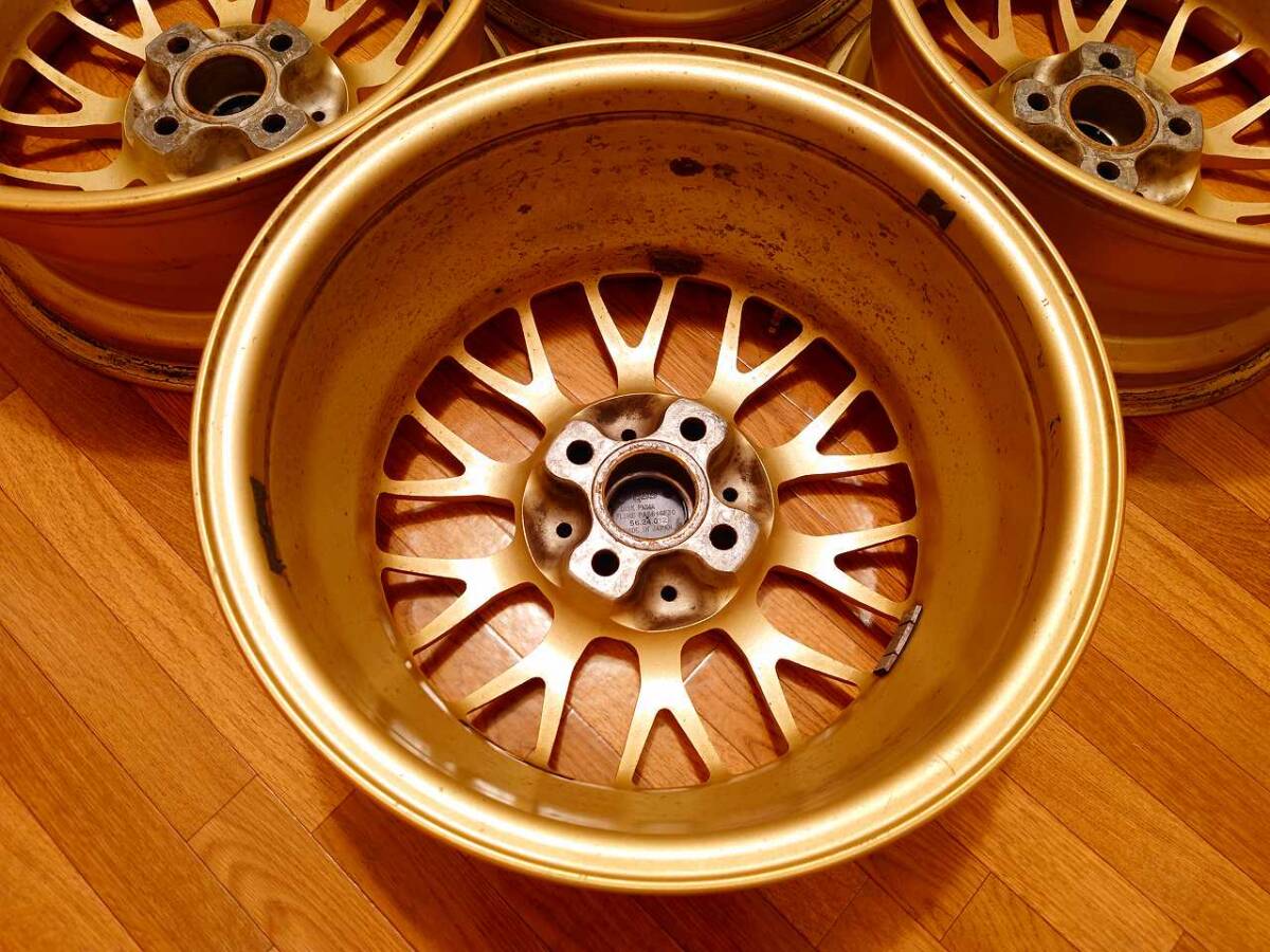 BBS RG-F 7J Inset+33 PCD100 4H RG397 BBS Japan RG-F 16”