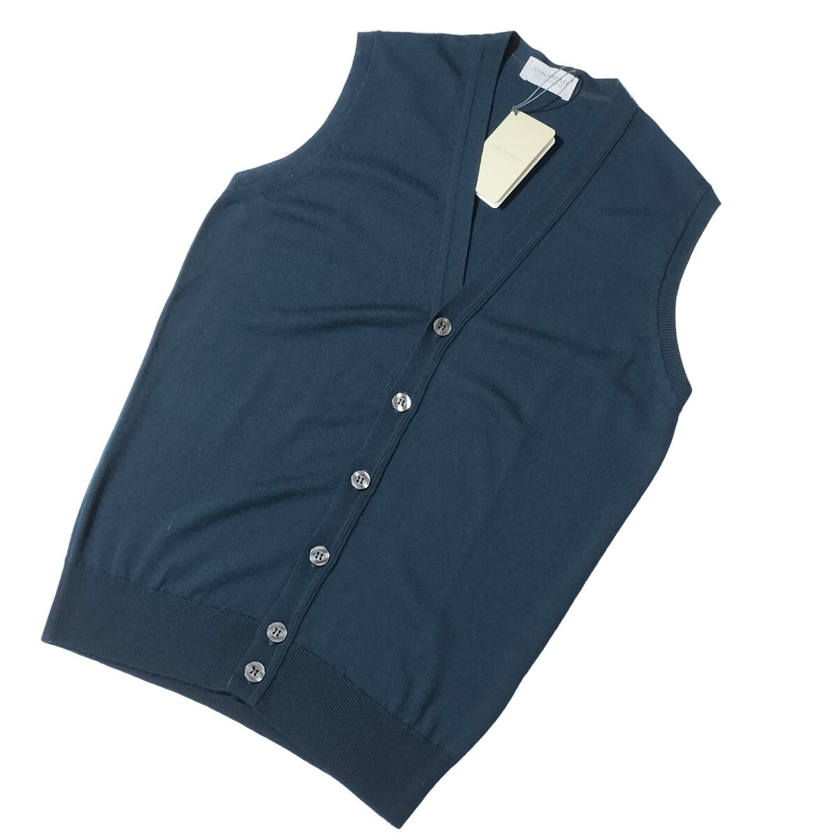 JOHN SMEDLEY ⁄ ジョンスメドレー | メリノウール ニット ベスト プル