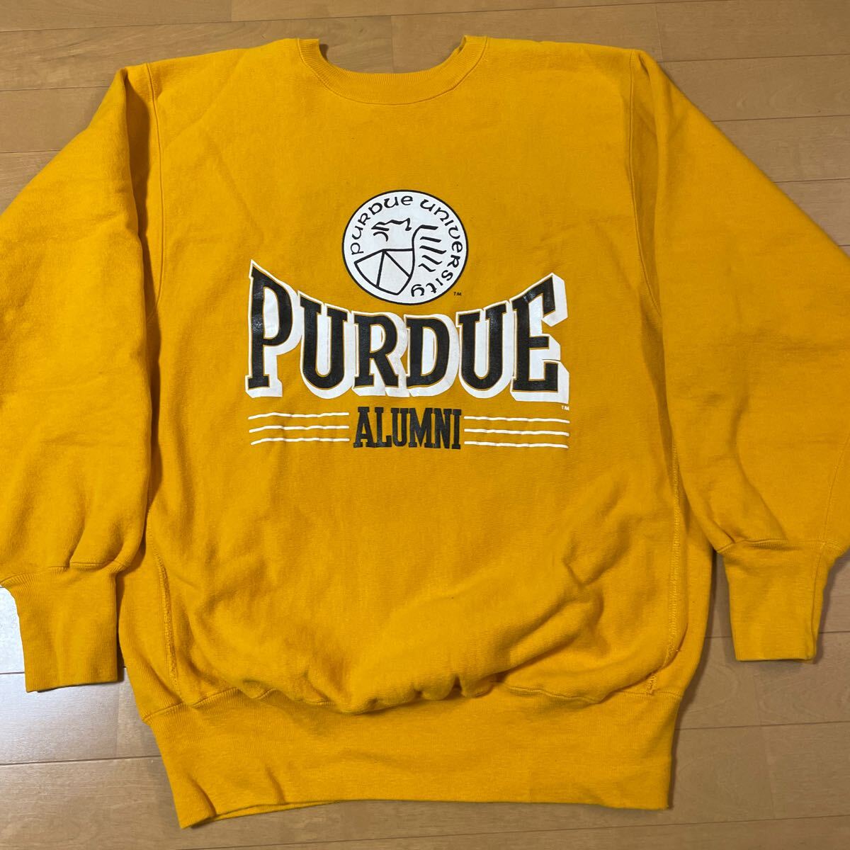 Yahoo!オークション - 美品 マスタードイエロー チャンピオン リバース