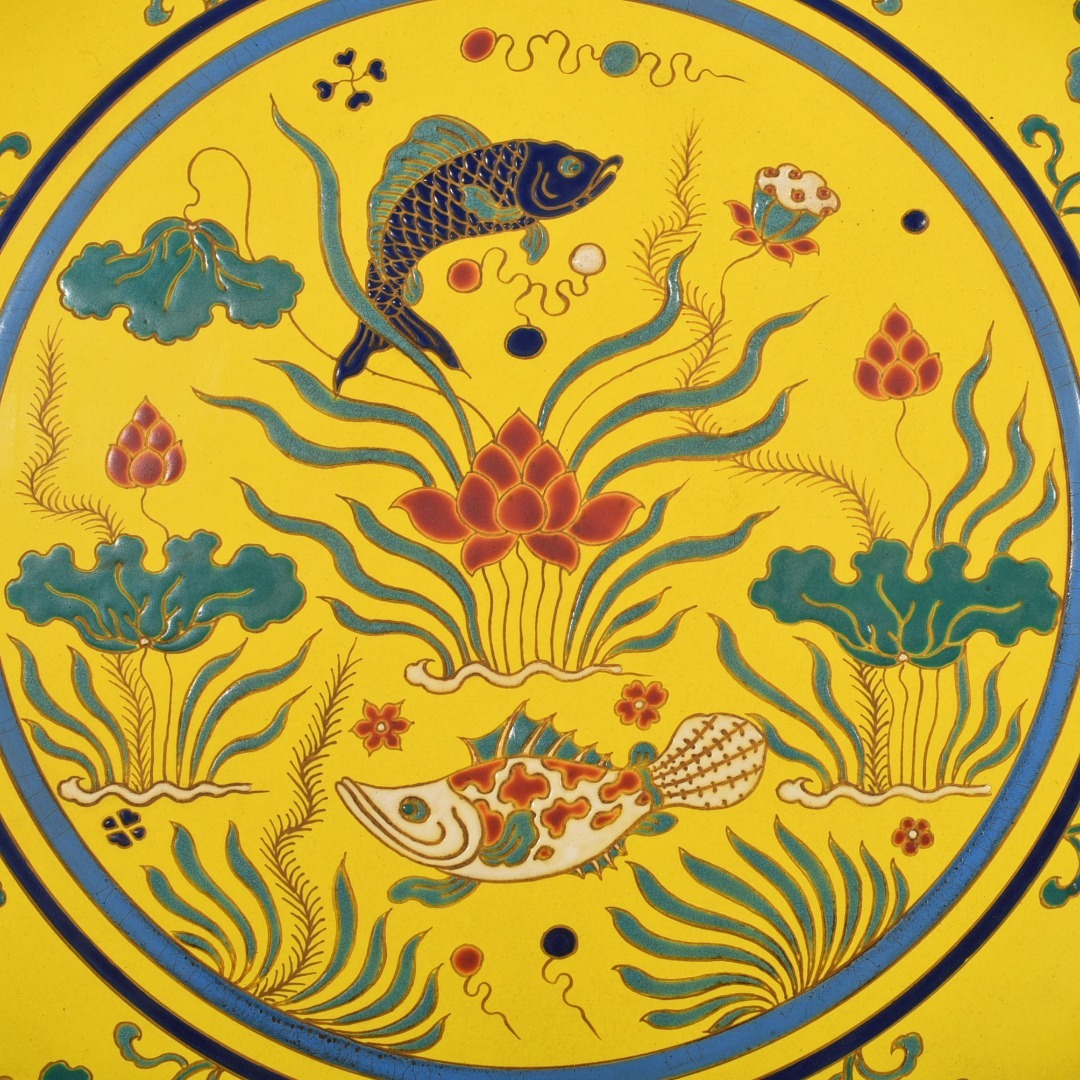 ◇旧家蔵出◇古美術 中国古玩 大明宣徳年製款 黄釉