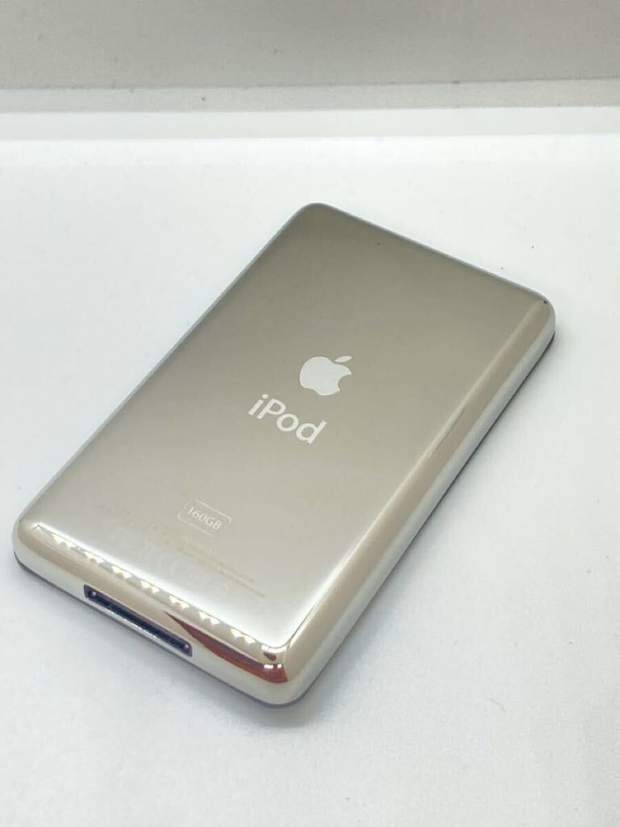 Apple iPod classic 第6 5世代 160GBから256GB シルバー 銀 カスタム