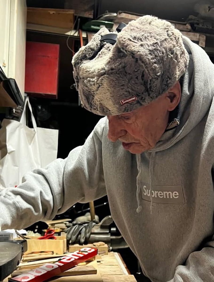 Supreme Ushanka Hat M/L Grey シュプリーム ウシャンカ ハット グレー