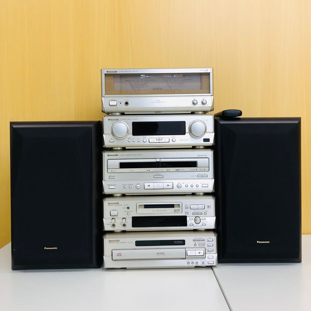 Yahoo!オークション - Panasonic システムコンポ SL-CA7/CA7/SL-MD7/ST