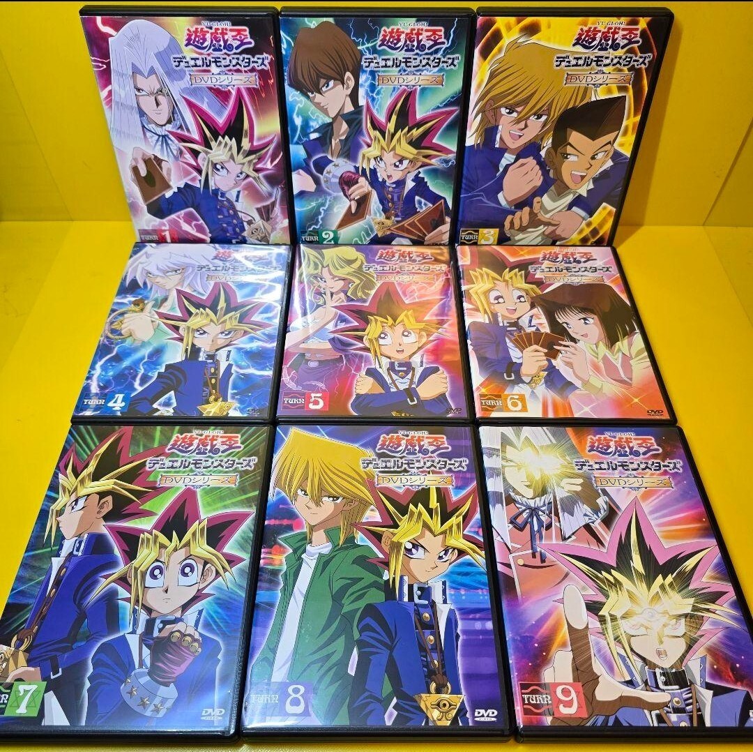 新品ケース交換済み 遊戯王デュエルモンスターズ DVD 全56巻 全巻
