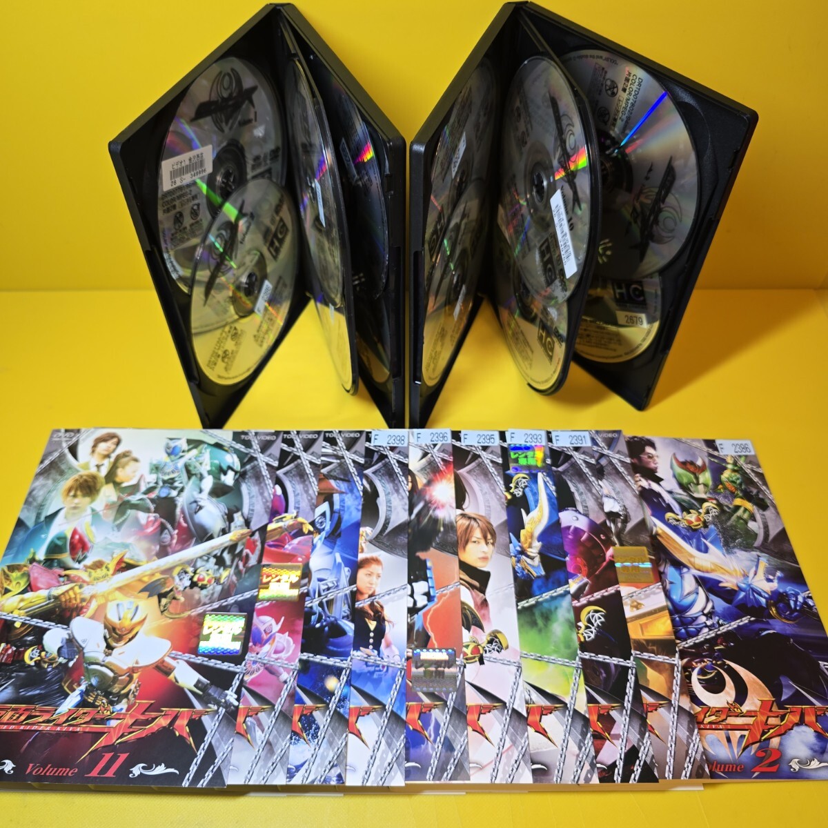 新品ケース交換済み 仮面ライダーキバ DVD 全12巻 全話｜Yahoo!フリマ