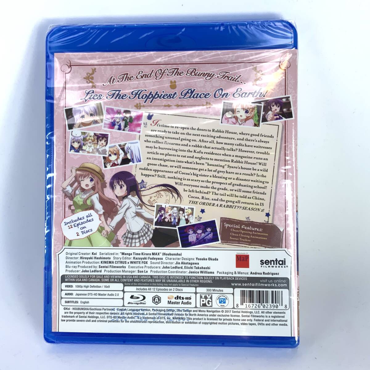新品 ご注文はうさぎですか 1期+2期+3期セット Blu-ray 北米版