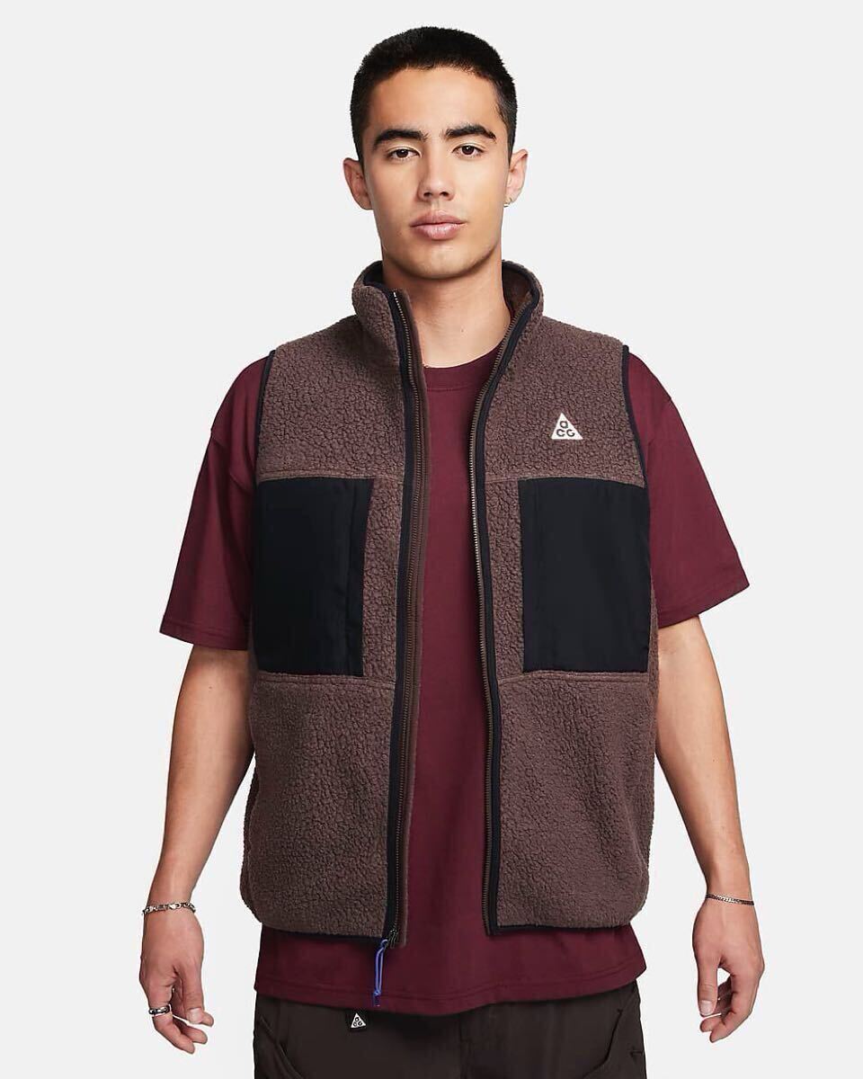 新品 Mサイズ NIKE ACG ナイキ ACG Arctic Wolf VEST メンズ フリース