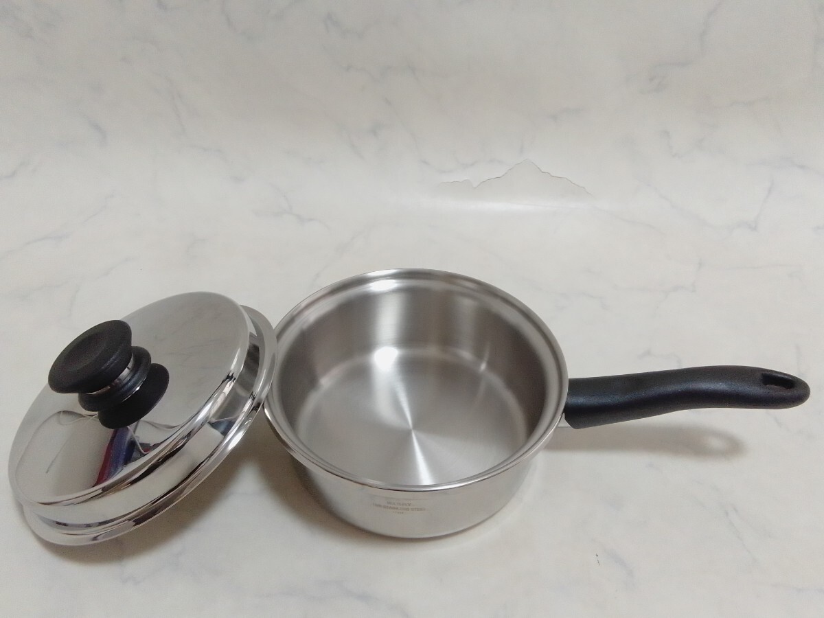 未使用 Amway 中ソースパン 小ソースパン 2個セット 現行型 片手鍋