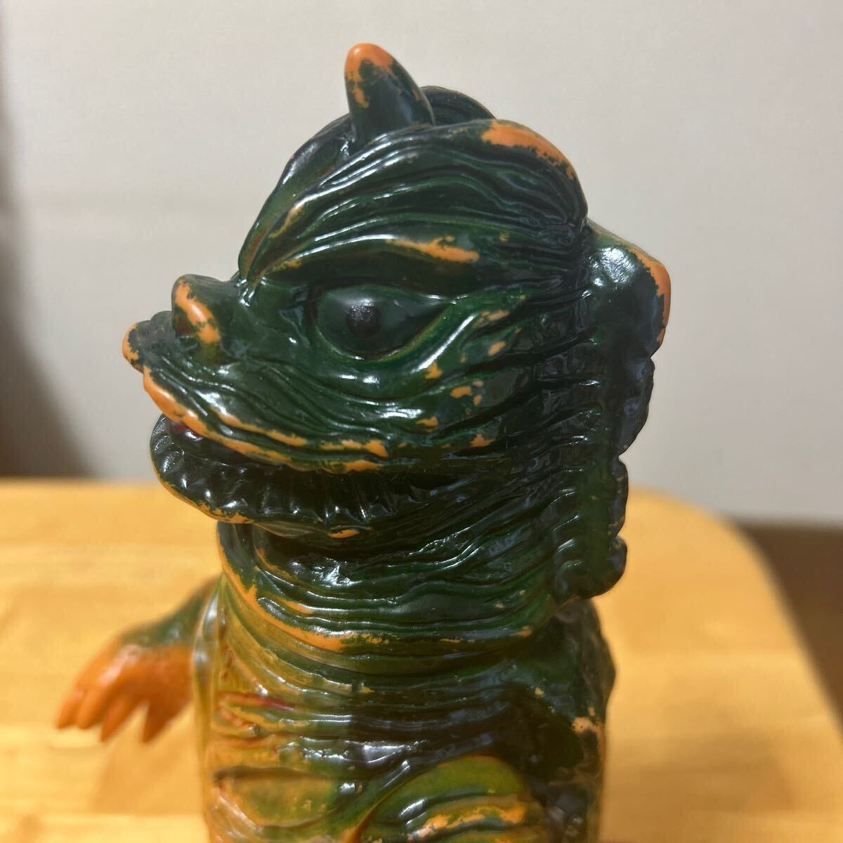 三浦トーイ しわ怪獣 ソフビ 当時物フィギュア 昭和レトロ ブルマァク