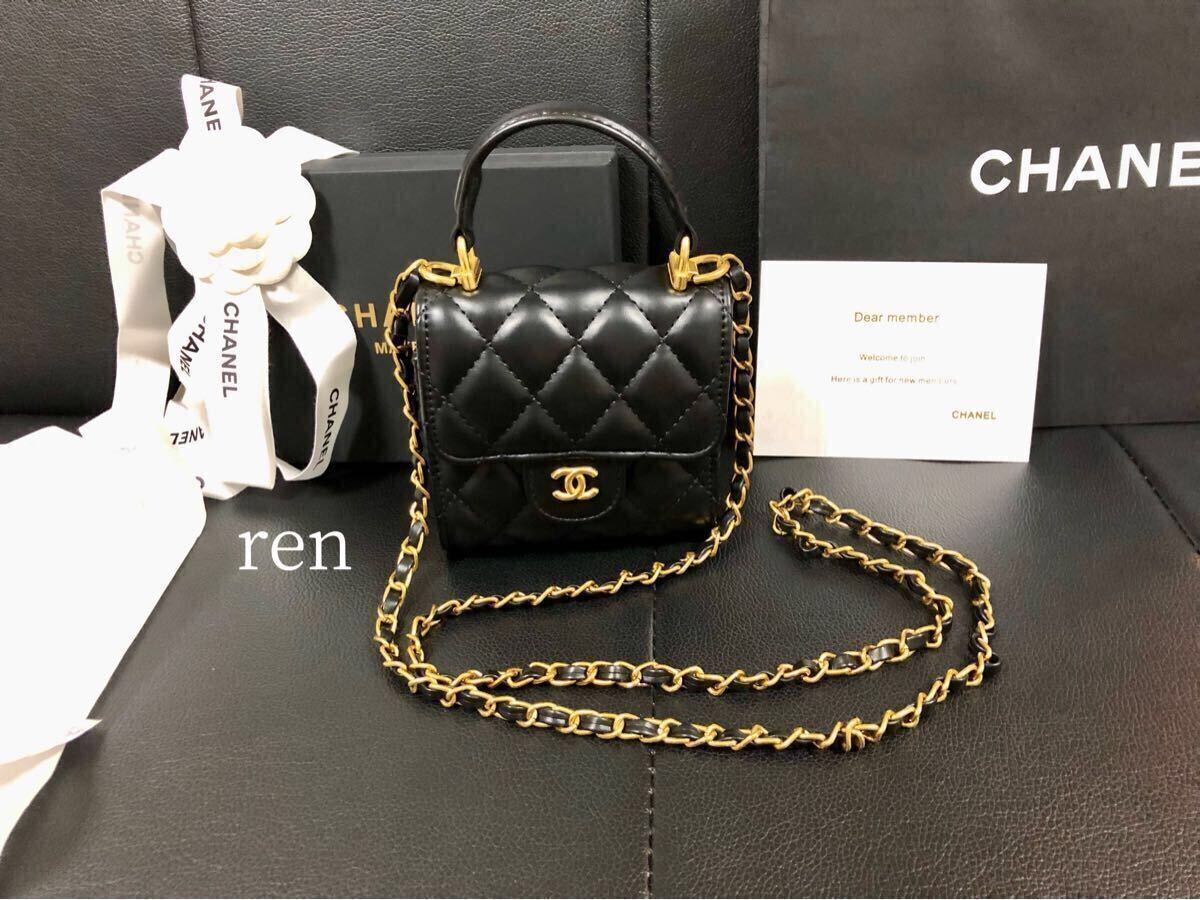 新品 シャネル ノベルティ CHANEL ショルダーバッグ ミラー付き