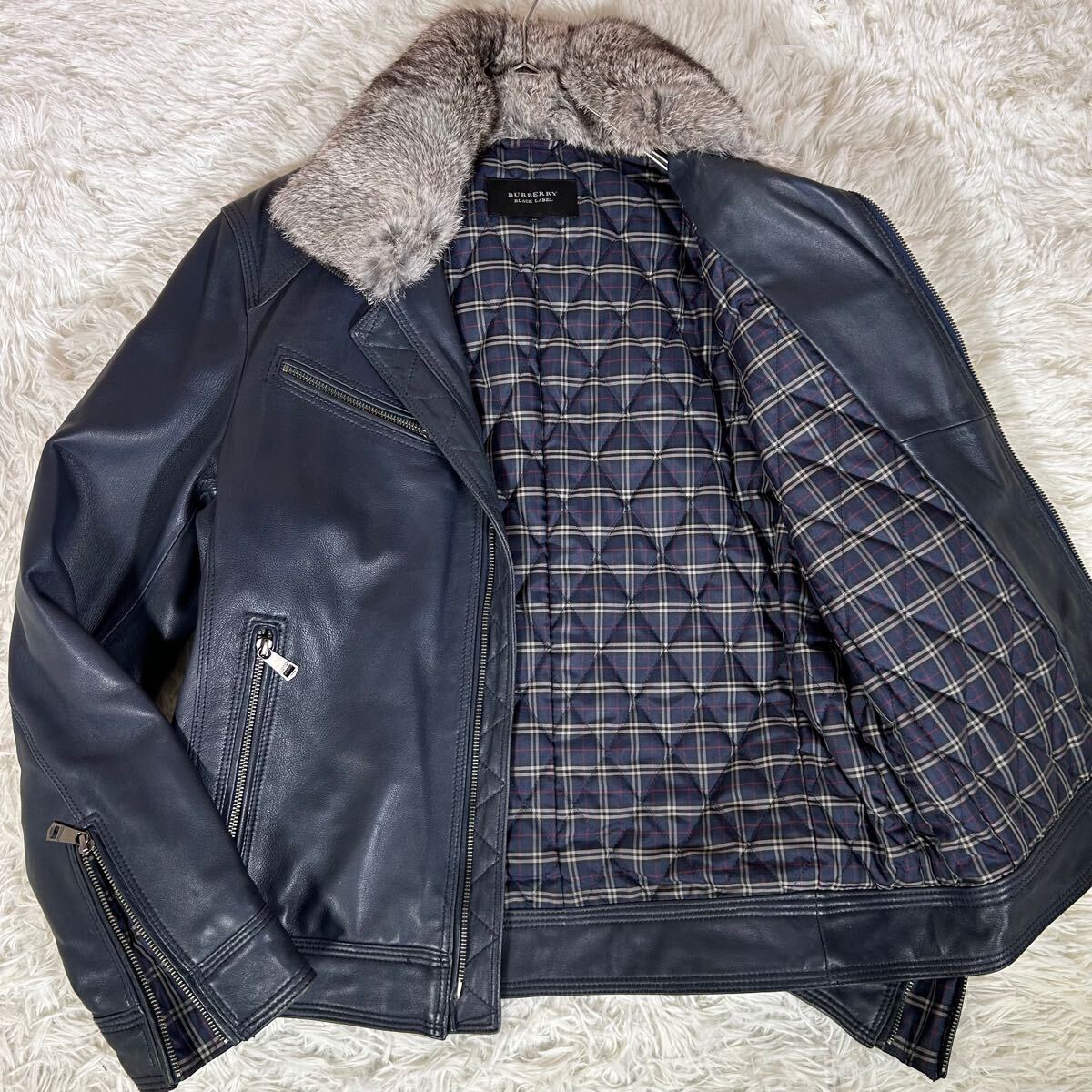 希少 XLサイズ】BURBERRY BLACK LABEL バーバリーブラックレーベル