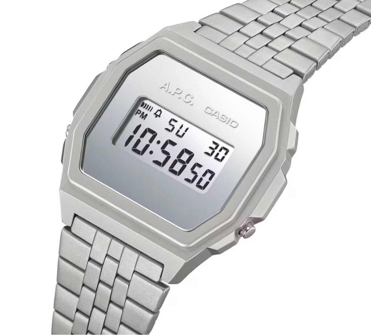 CASIO A P C APC 腕時計 ウォッチ シルバー Montre Watch カシオ