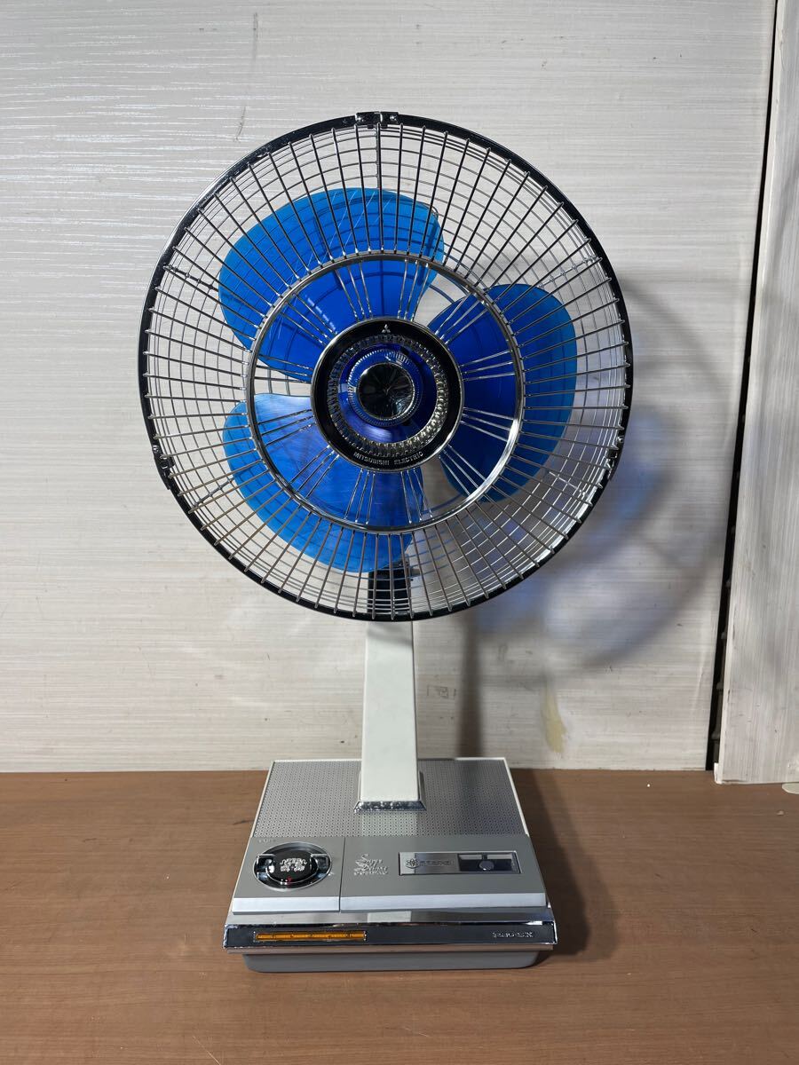 Yahoo!オークション - 極美品 昭和レトロ 三菱扇風機 R30-SX 動作確認