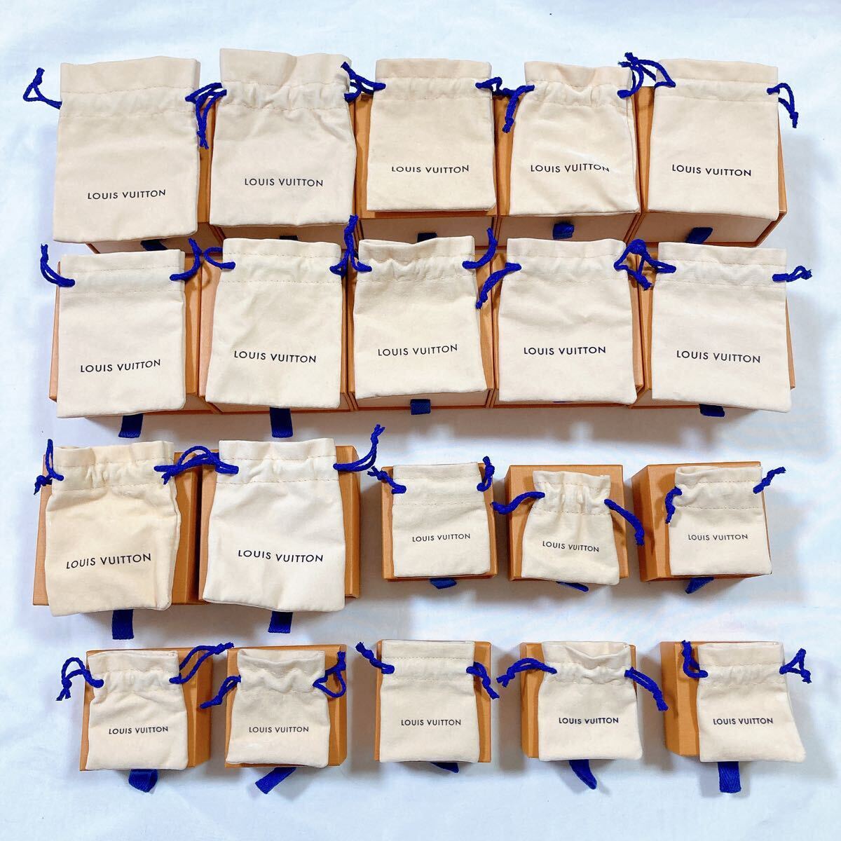 ルイヴィトン布袋巾着保存袋12枚
