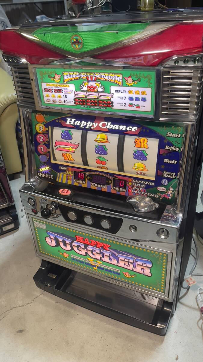 ハッピージャグラーvⅡ 実機 5号機 Yahoo!オークション - パチスロ