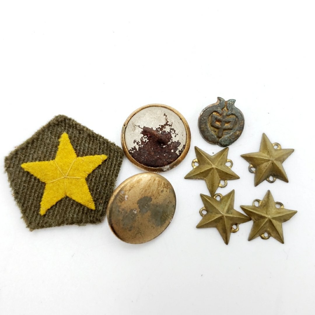 大日本帝国日本陸軍校章バッジ予科連ミリタリーヴィンテージレア希少