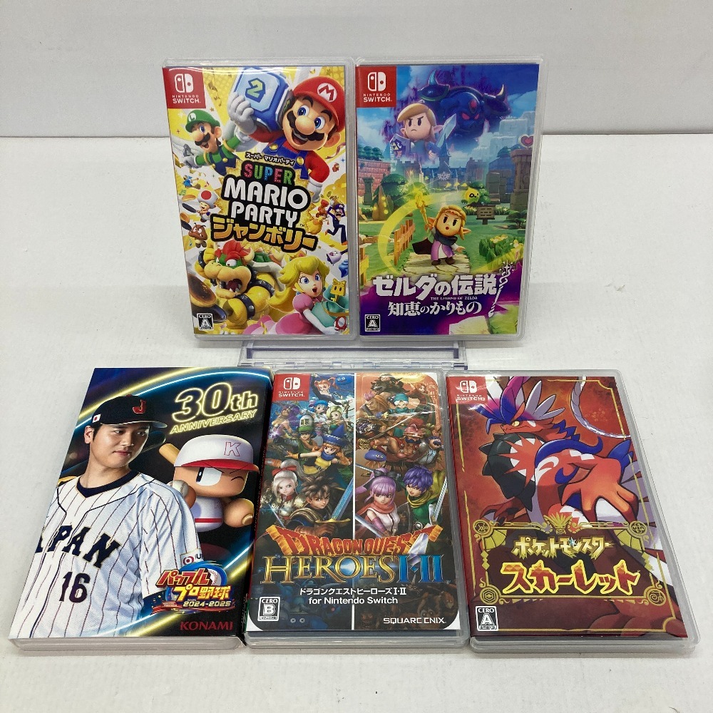 Nintendo Switch ソフト 4本セット [4044] Nintendo Switch ソフト 4本