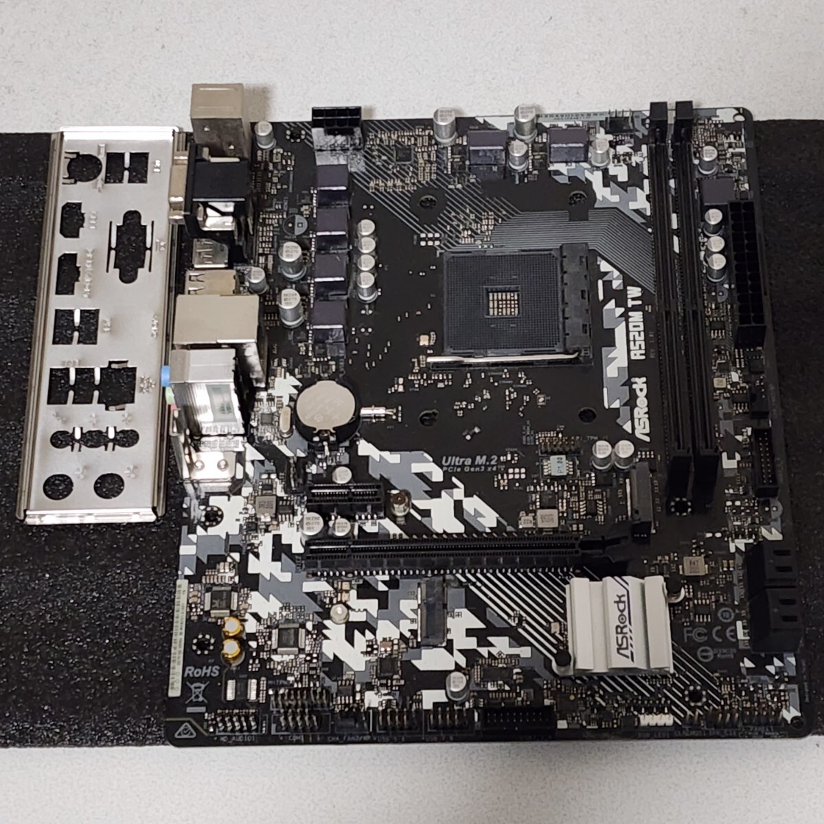 ASRock A520M TW IOパネル付属 Socket AM4 MicroATXマザーボード