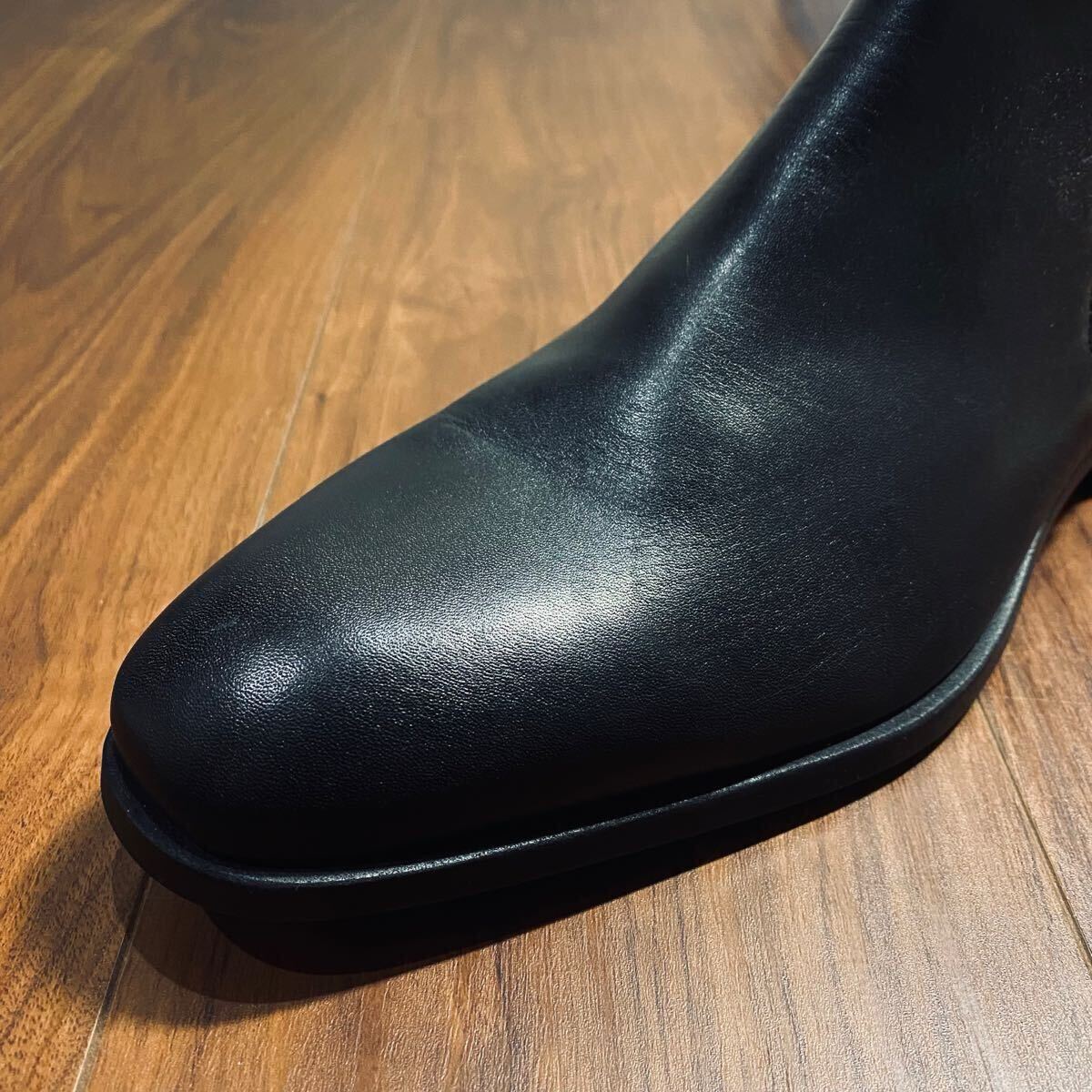 新品 ZARA LEATHER ANKLE BOOTS 26 0cm 40 メンズ ザラ レザーアンクル