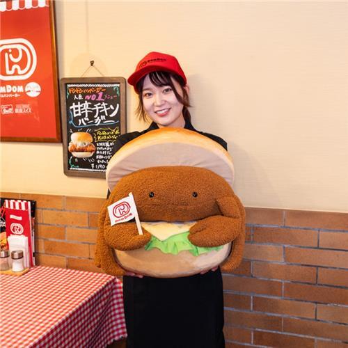 タイトーくじ ドムドムハンバーガー LH(ラストハッピー)賞 丸ごと カニ