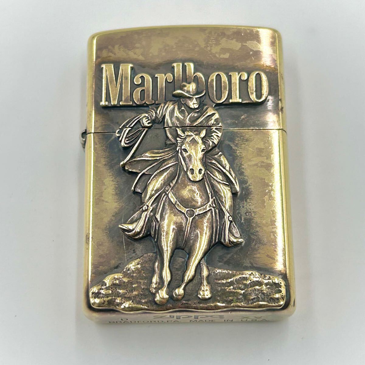 Yahoo!オークション - 懸賞品 マルボロ カウボーイ Zippo 希少 ヴィン