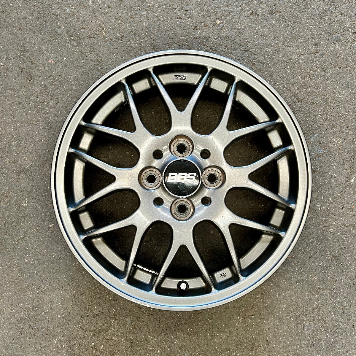 Yahoo!オークション - 純正ホイール1本 コペン L880K BBS RX280 ガンメ