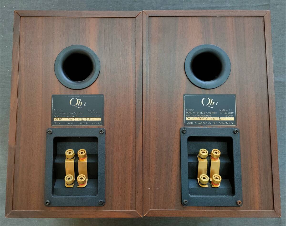 QLN Acoustic Qubic 111 スピーカー美品・スウェーデン製 QLN
