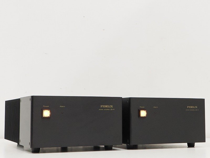 Yahoo!オークション - FIDELIX LB-4 モノラルパワーアンプペア フィデ
