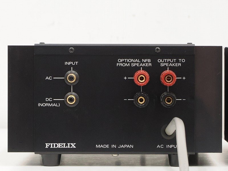 Yahoo!オークション - FIDELIX LB-4 モノラルパワーアンプペア フィデ