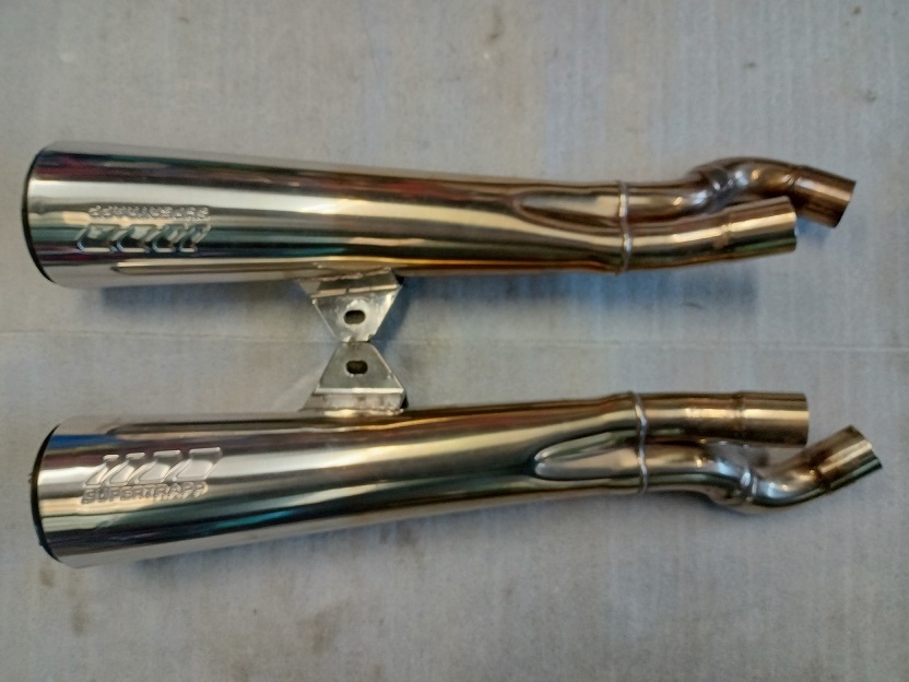 Yahoo!オークション - 良品 V-MAX 1200 スーパートラップ スリップオ