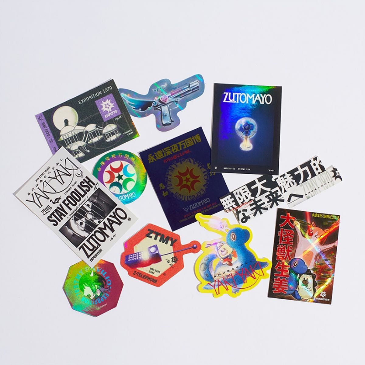 ずとまよ ZUTOMAYO 会場限定 EXPO ご当地ステッカーセット ②｜Yahoo