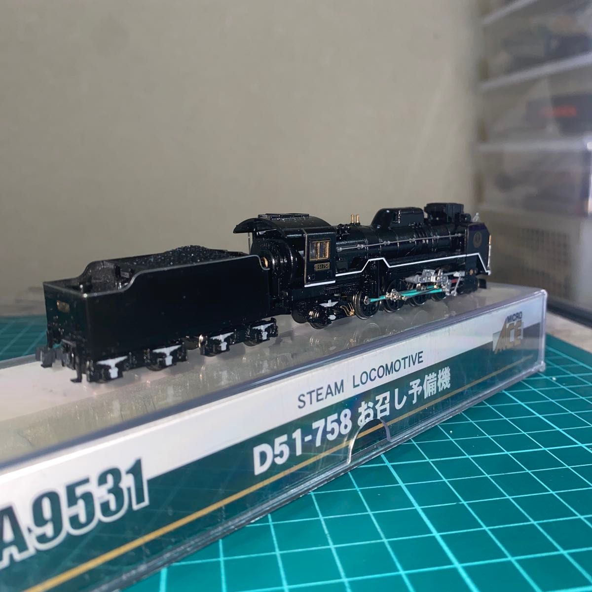 MICROACE Nゲージ D51形蒸気機関車（D51-758号機 お召し予備機）A9531