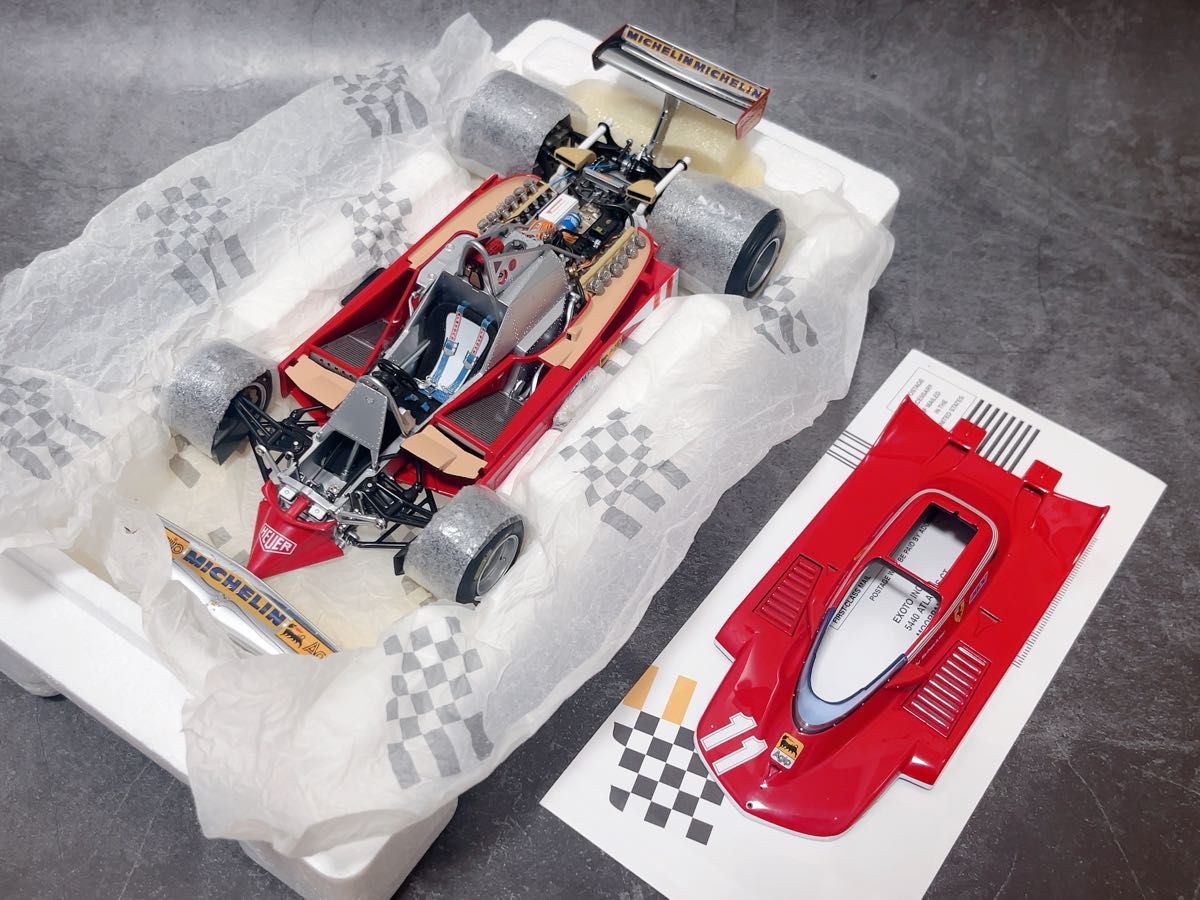 EXOTO 1/18 フェラーリ312T4 #11 1979 South African GP GPC97070