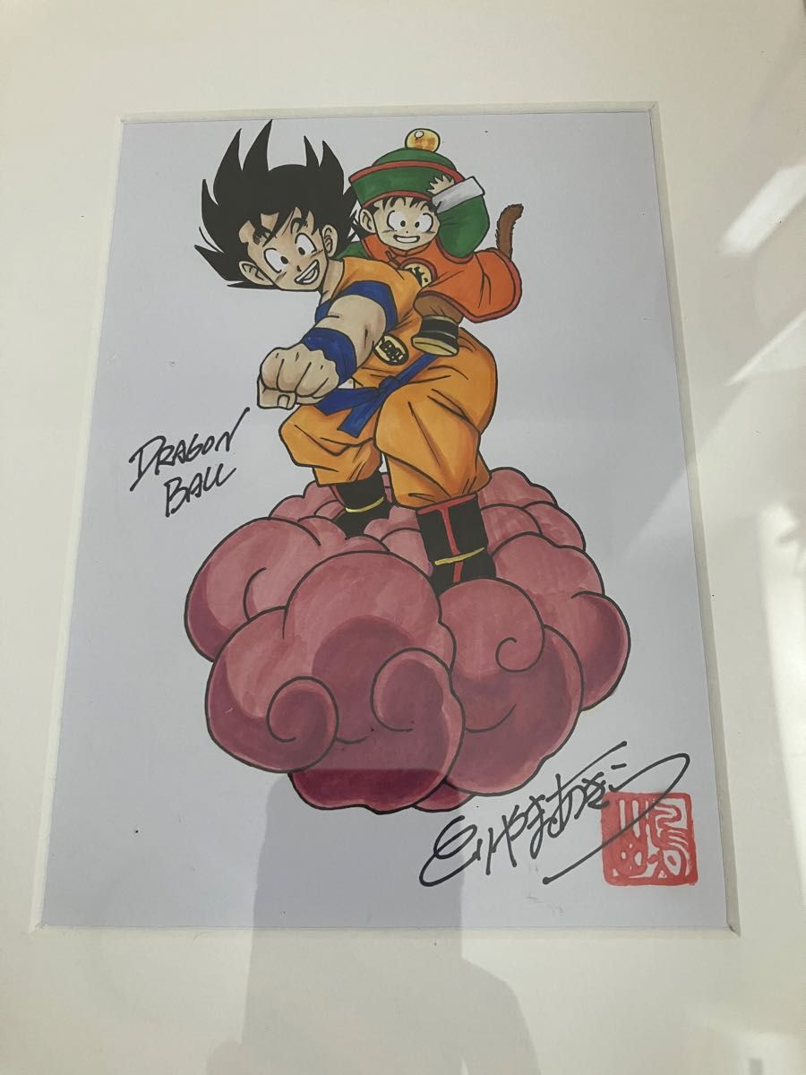 ドラゴンボール鳥山明直筆サイン入りイラスト｜Yahoo!フリマ（旧PayPay