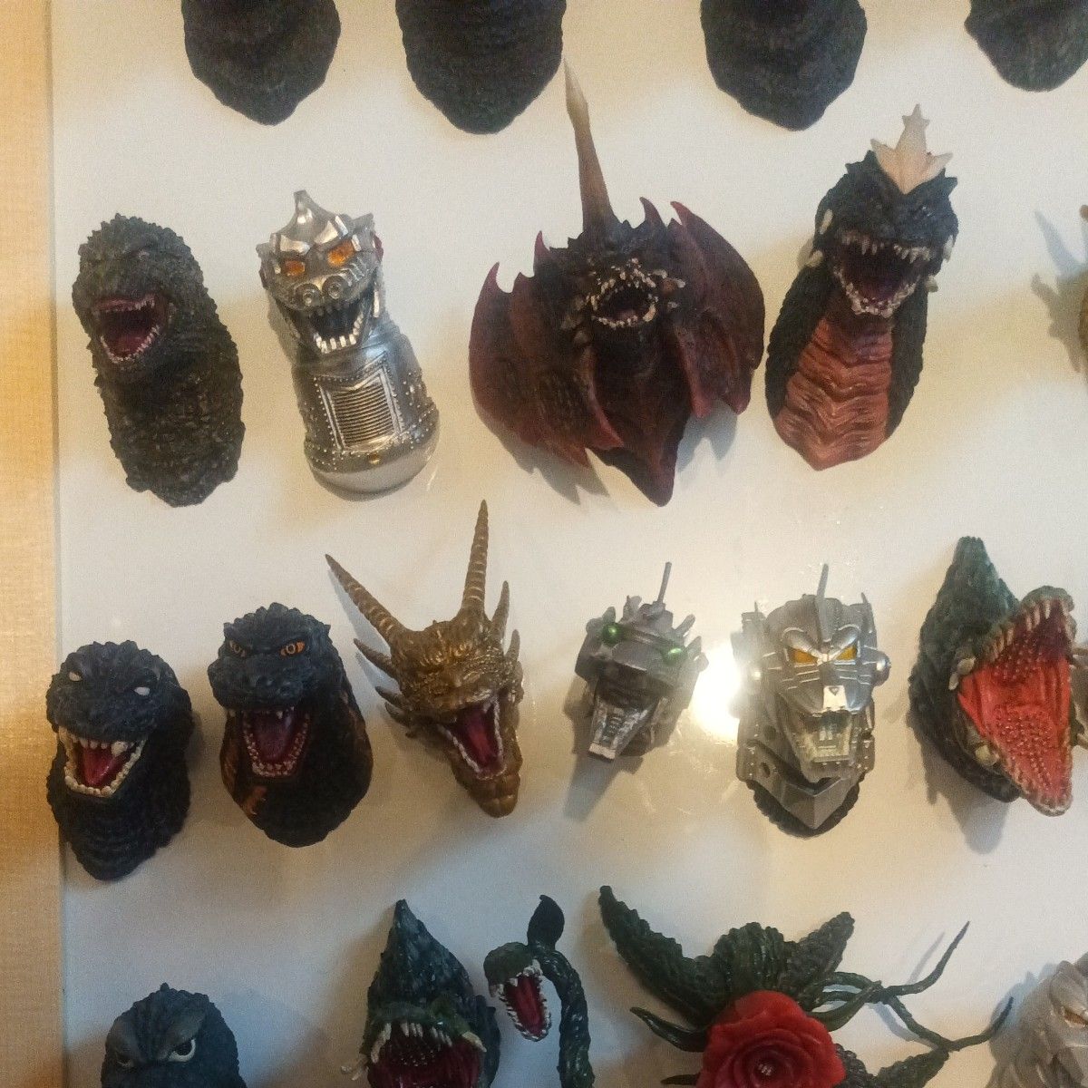 ゴジラ一番くじ モンスターヘッドマグネット 42個最新以外コンプリート