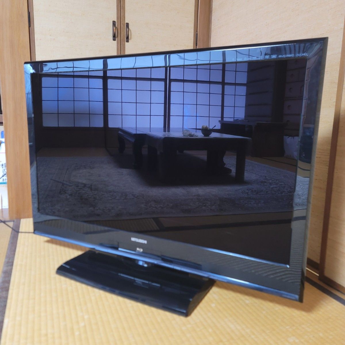 ジャンク品 三菱 液晶カラーテレビ REAL LCD-40BHR400 (リモコン付き