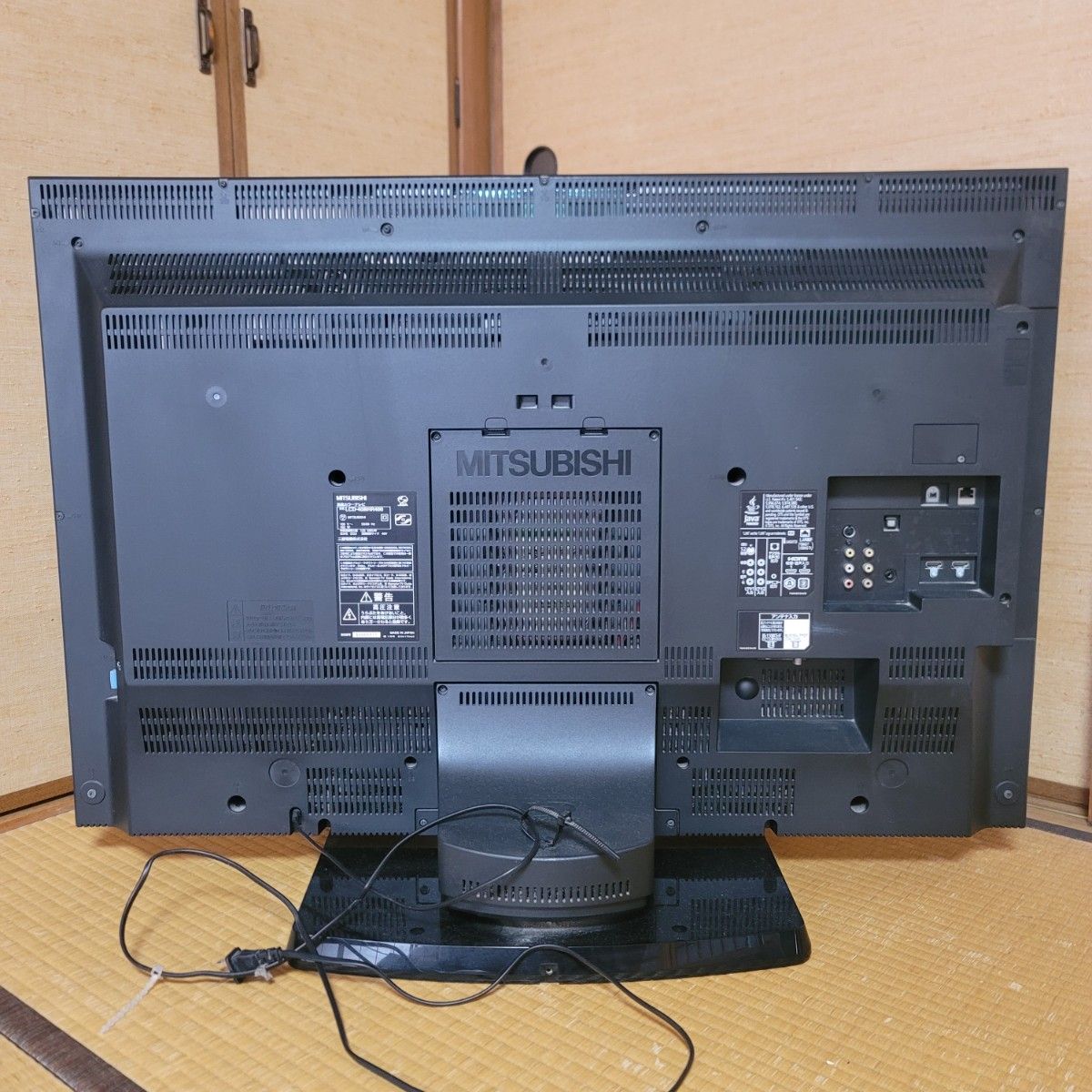 ジャンク品 三菱 液晶カラーテレビ REAL LCD-40BHR400 (リモコン付き