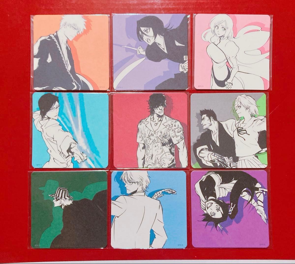 BLEACH EX 原画展 イラストコースター 描き下ろし 久保帯人 コースター